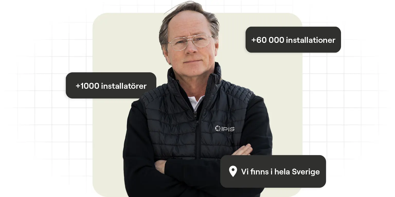 Sveriges storsta natverk av kvalificerade installatorer redo att hjalpa dig