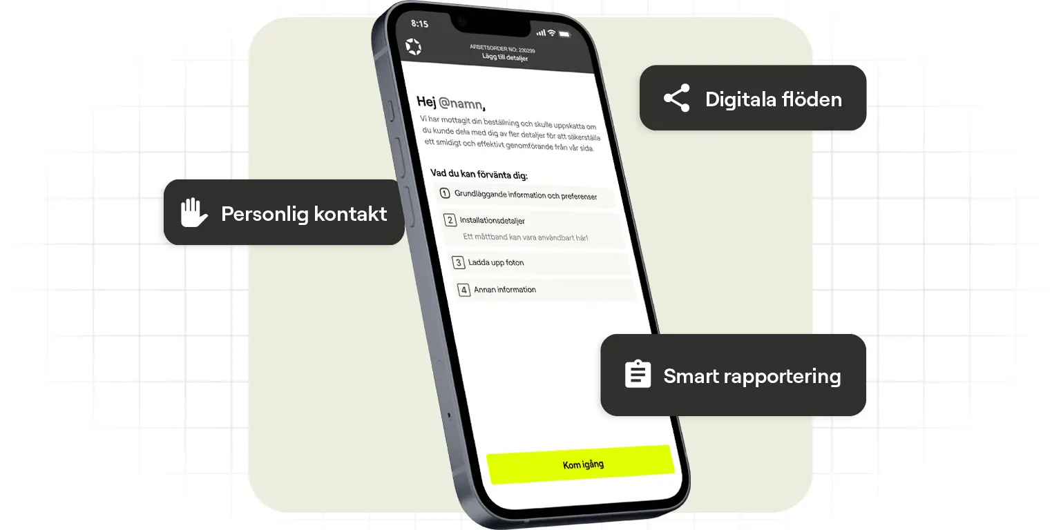 Vi ar med dig dar du befinner dig