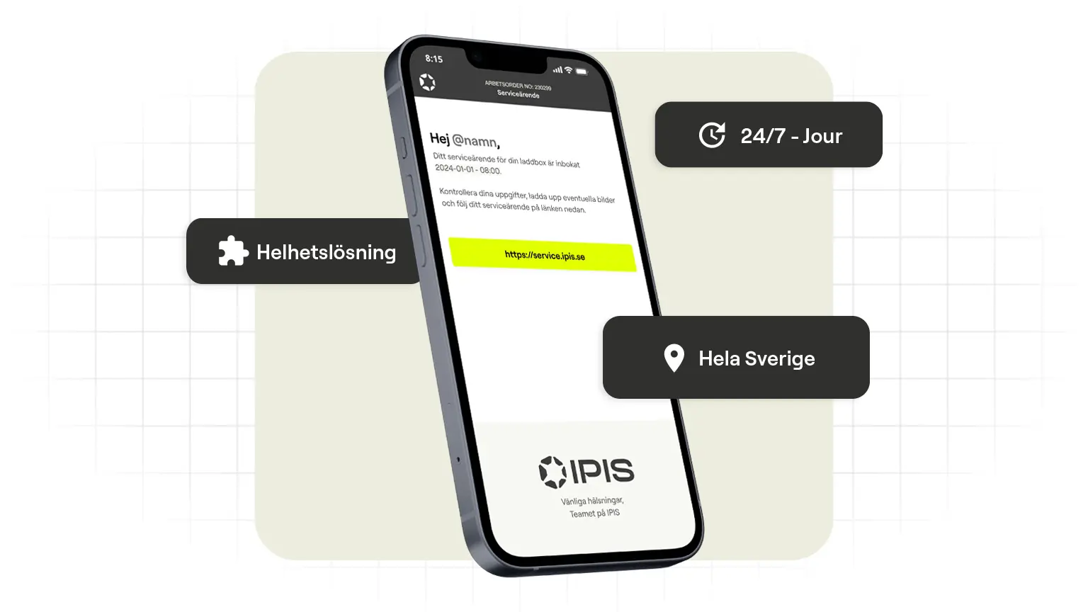 IPIS lindar din eftermarknadsangest